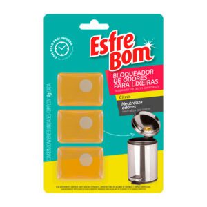 Bloqueador de Odores para Lixeira EsfreBom Citrus 3 Unidades