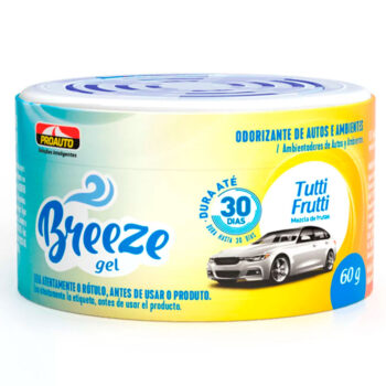 Odorizante Gel para Carros e Ambientes Tutti-Frutti Proauto 60g