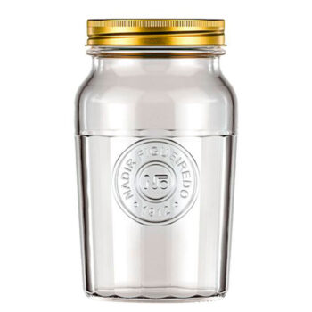 Pote de Vidro com Tampa Vintage Nadir 1,5L