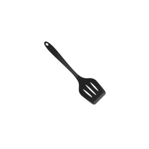Espátula Vazada de Silicone Preta Unyhome