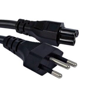 Cabo de Força para Notebook - C5 Tripolar Megatron Preto 1,2M
