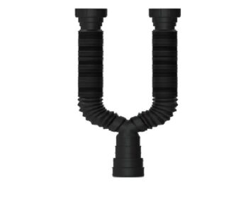 SIFAO TUBO EXTEN. DUPLO 70CM PT BLUKIT