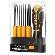 KIT CHAVES INTERCAMBIAVEIS 9PC INGCO