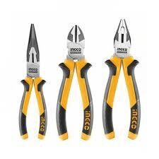 KIT ALICATES INDUSTRIAIS 3PC INGCO