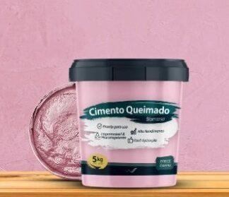 CIMENTO QUEIMADO RUBI ROSE 5KG BIOMASSA