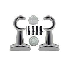 SUPORTE VARAO 19MM CROMADO BELLA ARTE