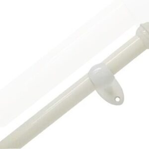 KIT VARAO 28MM 2,50M BRANCO BELLA ARTE