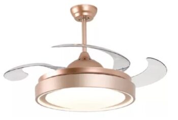 Ventilador Teto Air Gold Dourado Opus