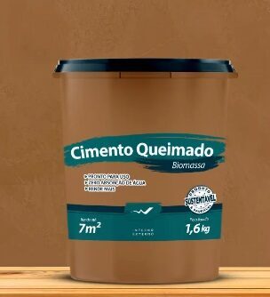 CIMENTO QUEIMADO TIJOLO 1.6KG BIOMASSA