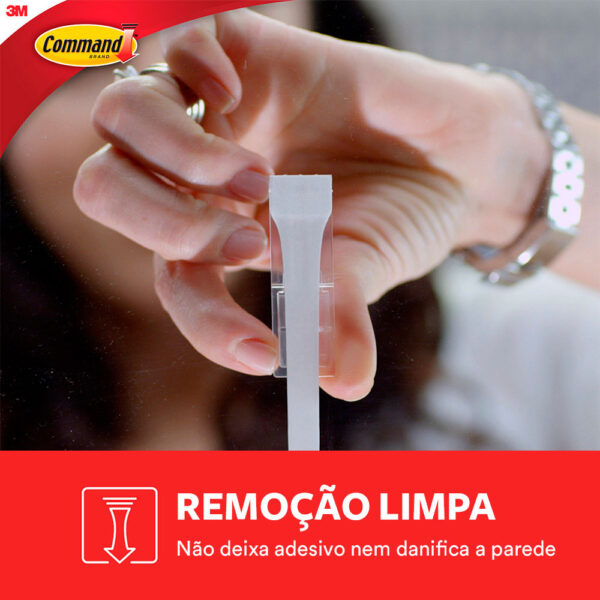 Gancho Adesivo Branco Command 3M 2 Peças até 450g - Imagem 6