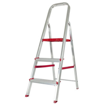 Escada de Alumínio Botafogo 3 Degraus