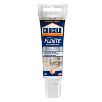 Silicone Neutro para Metais e Pedras Cascola 50g
