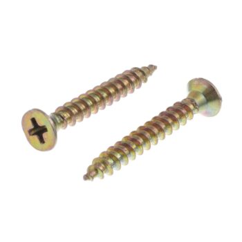 Parafuso Chato de Aço para Madeira 4x30mm Bemfixa 20 unidades