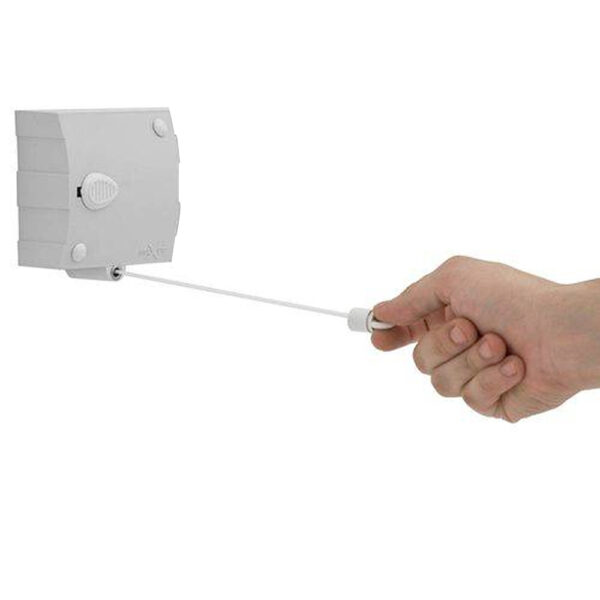 Varal de parede Automático 1 Módulo Branco Stendmax 4,8m - Imagem 2