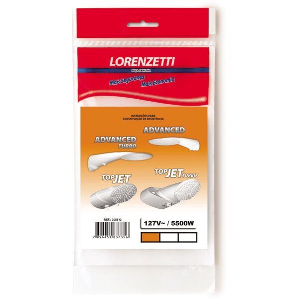 Resistência Chuveiro Advanced Top Jet Lorenzetti 5500W - 127V - Imagem 2