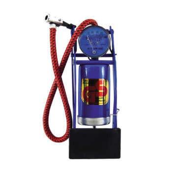 Bomba de Ar com Manômetro e Pedal 2WF Eda