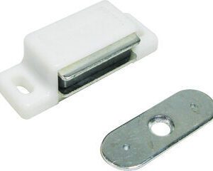 Fecho Magnético em Polietileno Branco Bemfixa