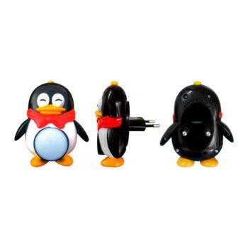 Luminária Led Noturna Pinguim Key West Bivolt