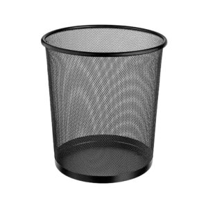 Cesto de Lixo de Metal Preto Uny Home 12L