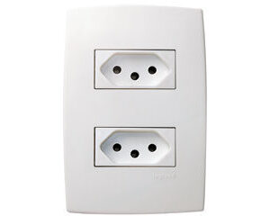 Tomada Pialplus 4X2 2To 10A Branco Pial