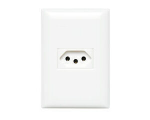 Tomada Thesi 1To 3P 10A 4X2 Branco Pial