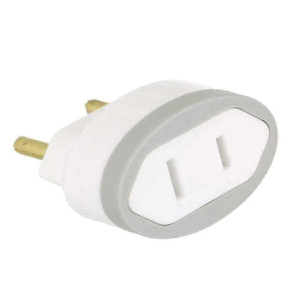 Adaptador de Tomada Chato para Redondo 2P Daneva 10A - Imagem 3