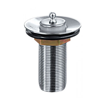 Válvula para Lavatório sem Ladrão Metal Cromado Esteves