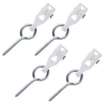 Carretilha Simples para Varal Secalux 4 unidades