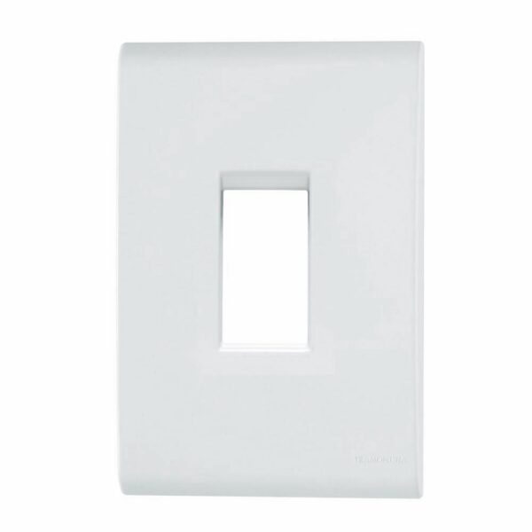 Módulo Placa Vertical 1 Posto Liz Branco Tramontina 4x2