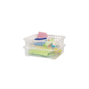 Cesto Organizador Empilhável de Plástico Incolor Sanremo 3,3L