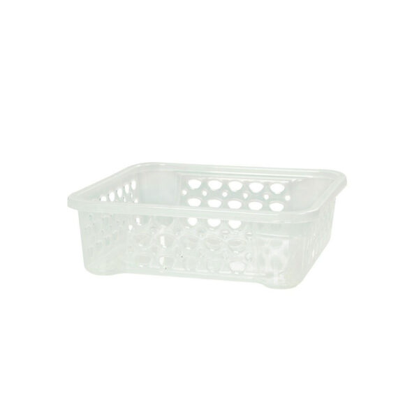 Cesto Organizador Empilhável de Plástico Incolor Sanremo 3,3L - Imagem 4
