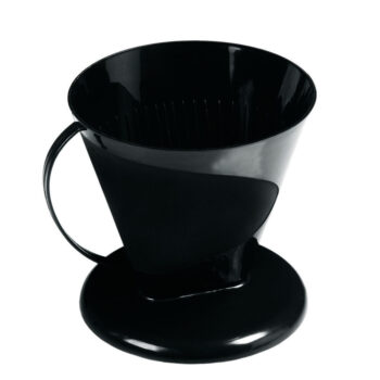 Suporte para Filtro de Café em Plástico Preto Plasútil 700ml