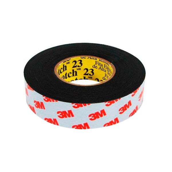 Fita Isolante Auto Fusão Preta 3M - 19mm x 2m