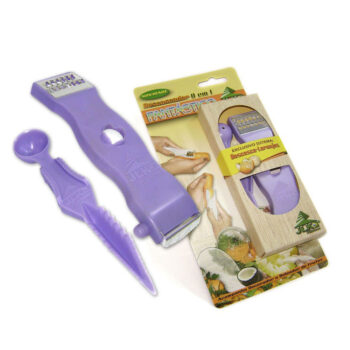 Descascador de Legumes em Plástico Verde 8 em 1 JLK