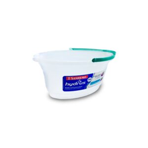 Balde Oval Hydrus de Plástico Incolor Sanremo 14L