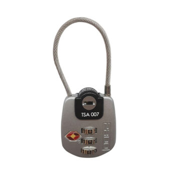 Cadeado Segredo TSA Personal Prata Pado