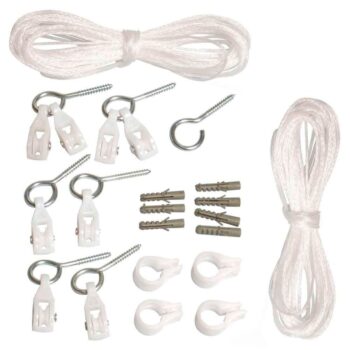 Kit Fixação de Varal de Teto Branco Mor