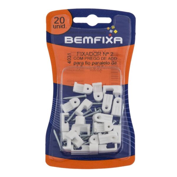 Fixador para Fio Paralelo 1,5 a 2,5mm Bemfixa 20 Peças - Imagem 5