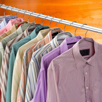 Cabide de Metal com cava para Roupas Arthi 6 Unidades