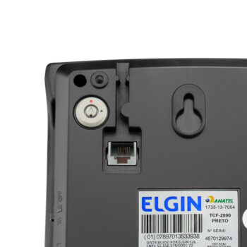 Telefone com Fio TCF2000 Preto Elgin