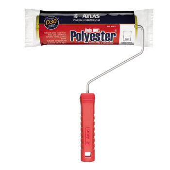 Rolo de Pintura Espuma com Suporte Atlas 15cm