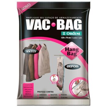 Saco à Vácuo Protetor Vac Bag Transparente Ordene 70x120cm