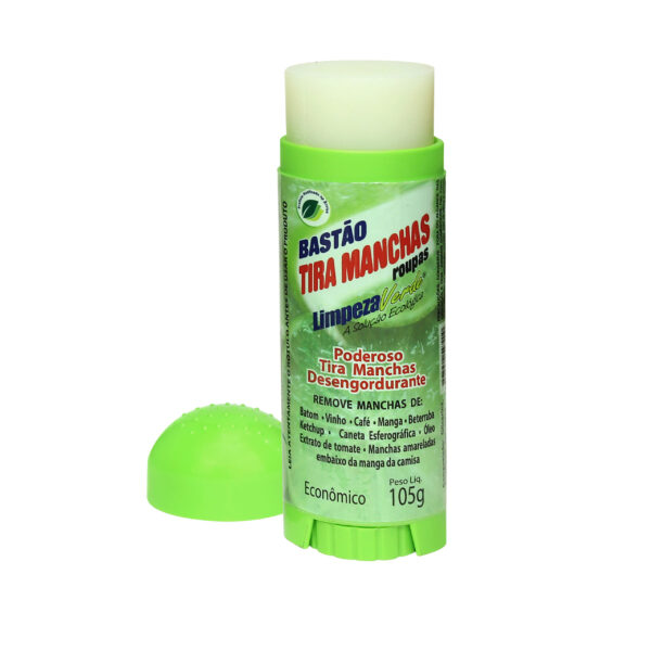 Bastão Tira Manchas Limpeza Verde 105g - Imagem 2