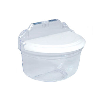 Saleiro de Acrílico Incolor Acrylic Line