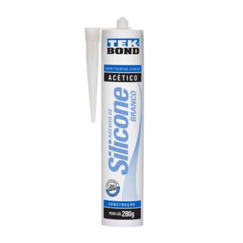 Silicone Acético Branco Tekbond 280g