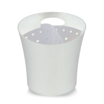 Escorredor de Talheres em Plástico Branco OU