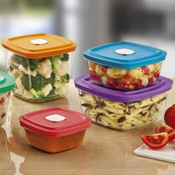 Pote de Vidro com Tampa Facilitá Marinex 500ml