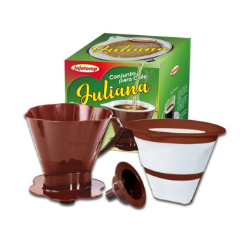 Kit para Café com Filtro Injetemp 3 Peças