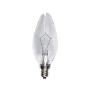 Lâmpada Vela Lisa E12 Clara Sadokin 40W - 220V