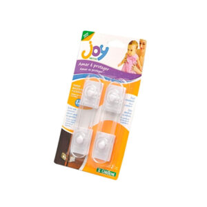 Trava Multiuso para Armários e Gavetas Branco Joy Ordene 12cm 2 Unidades